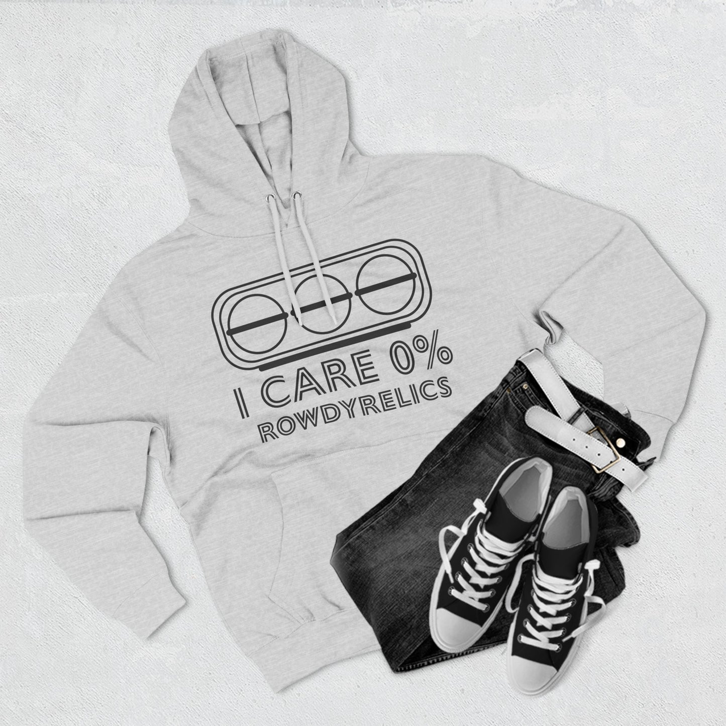 I CARE 0% HOODIE