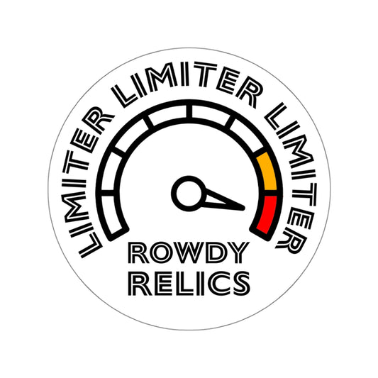 REDLINE LIMITER STICKER