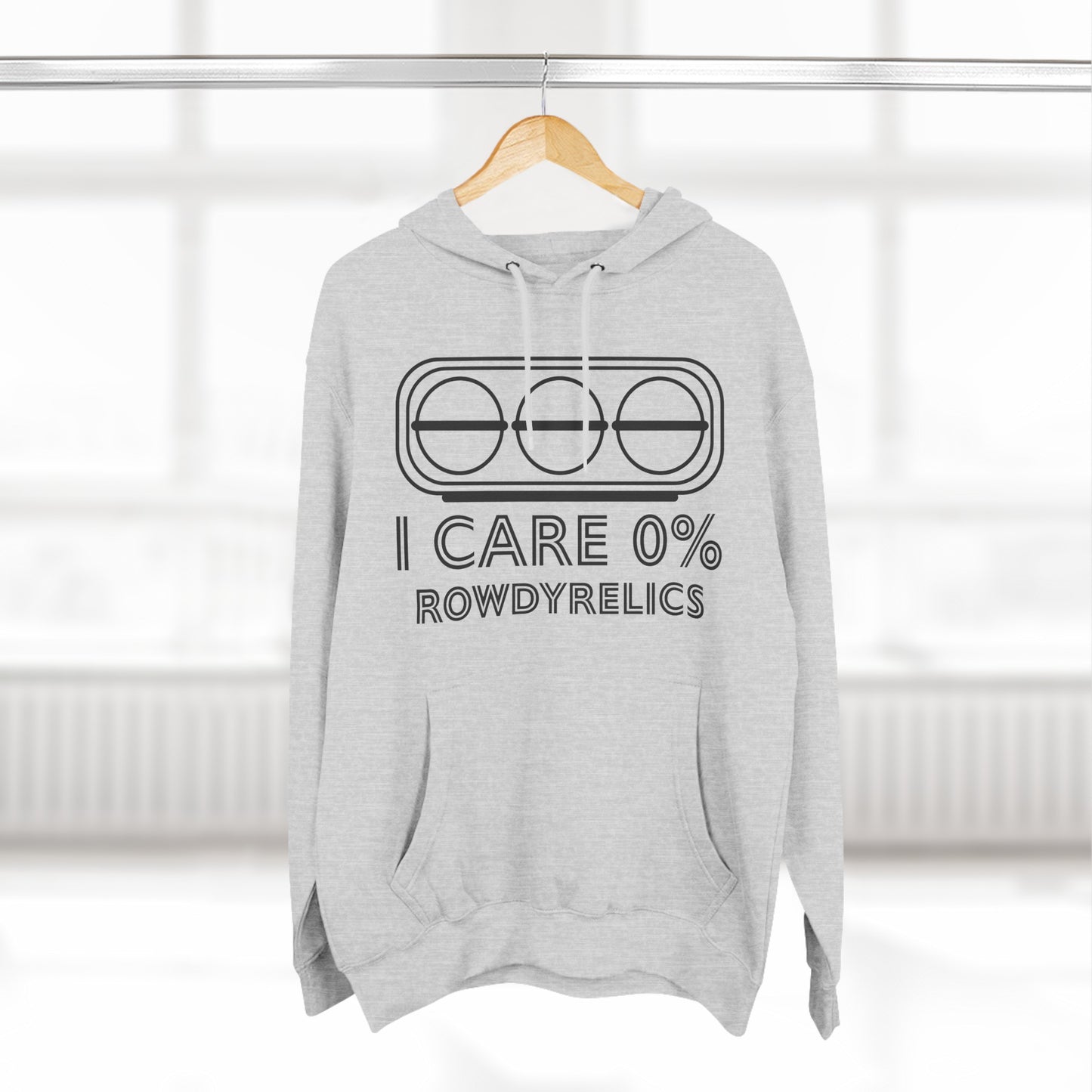 I CARE 0% HOODIE