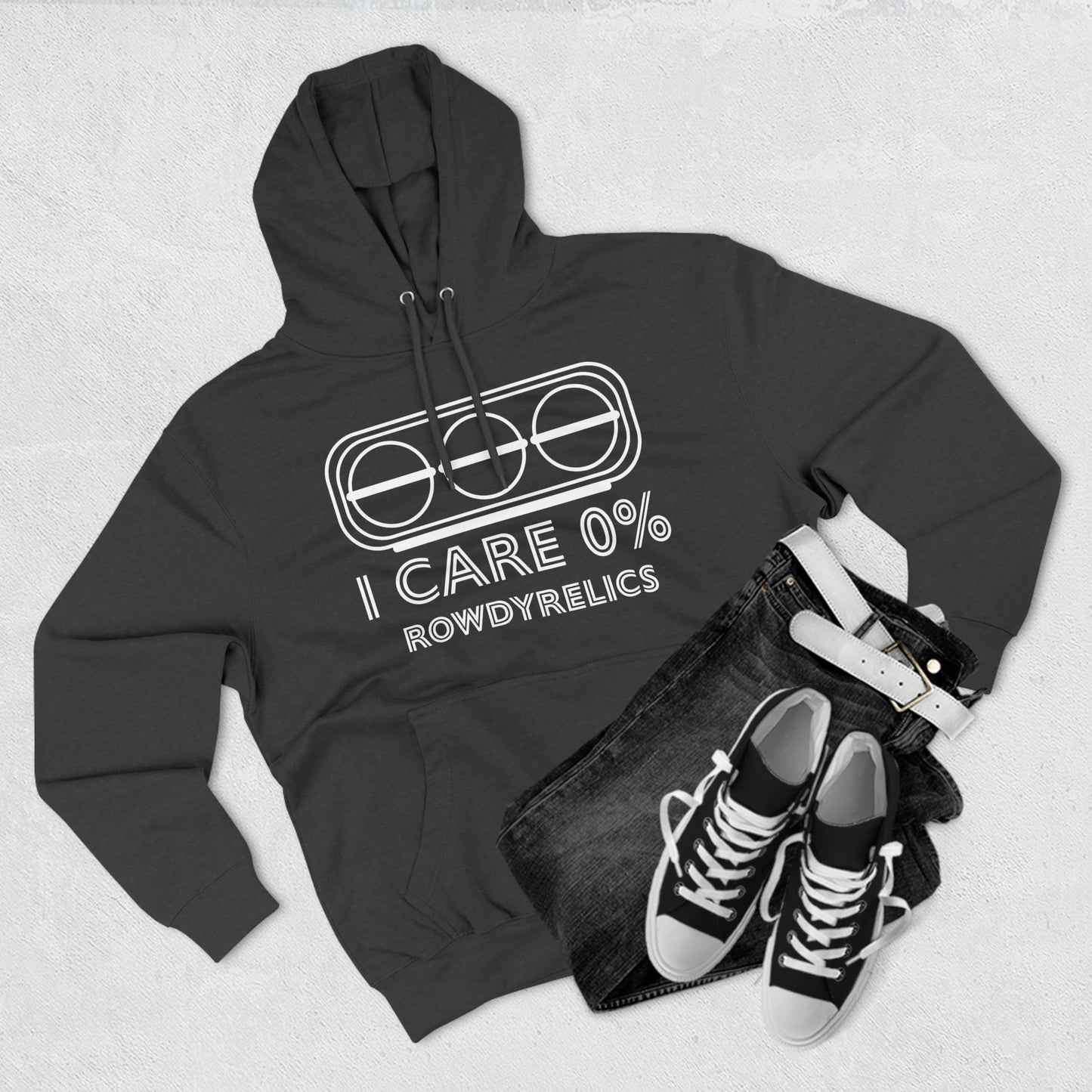 I CARE 0% HOODIE