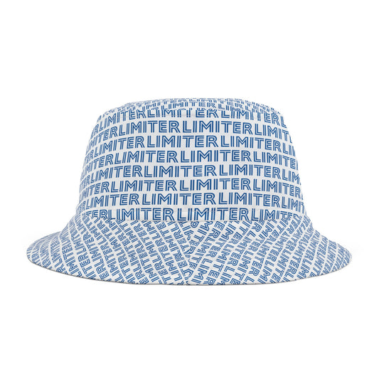 WHITE LIMITER LIMITER LIMITER BUCKET HAT