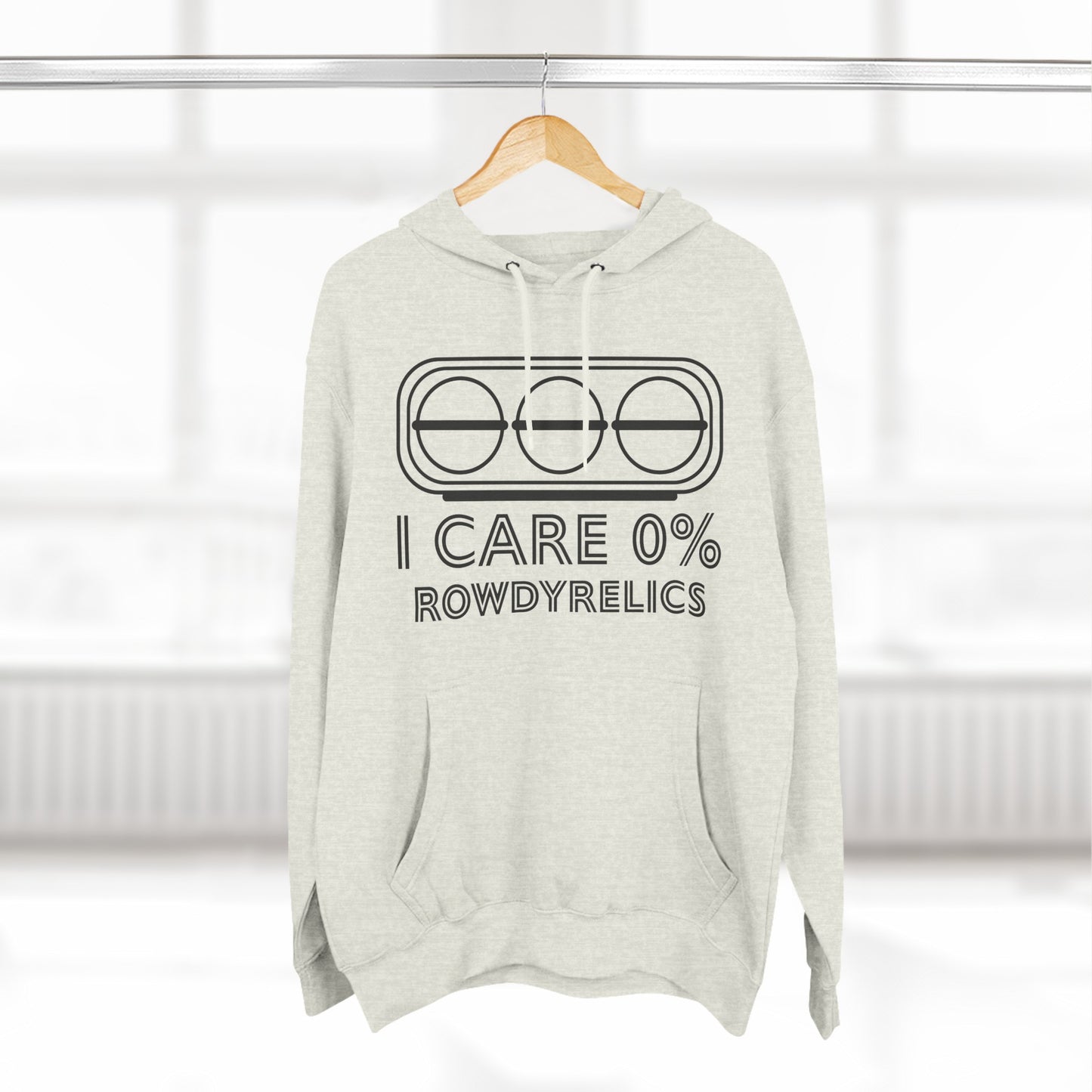 I CARE 0% HOODIE