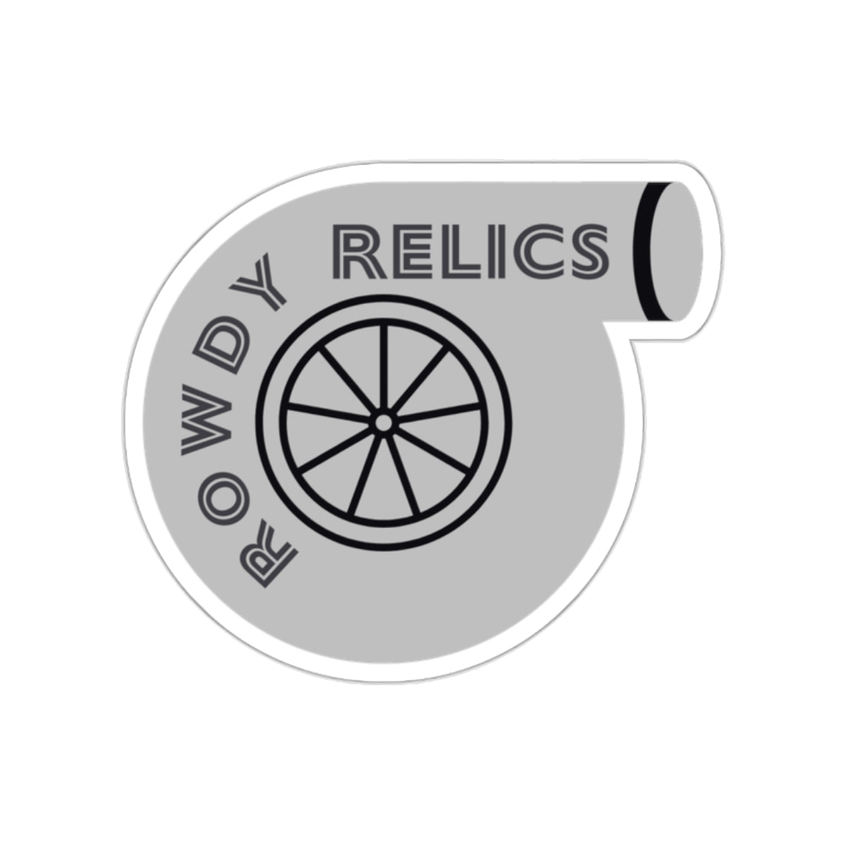 ROWDY RELICS TURBO STICKER