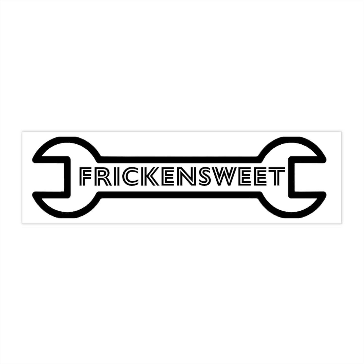 FRICKEN SWEET 11" Bumper Sticker