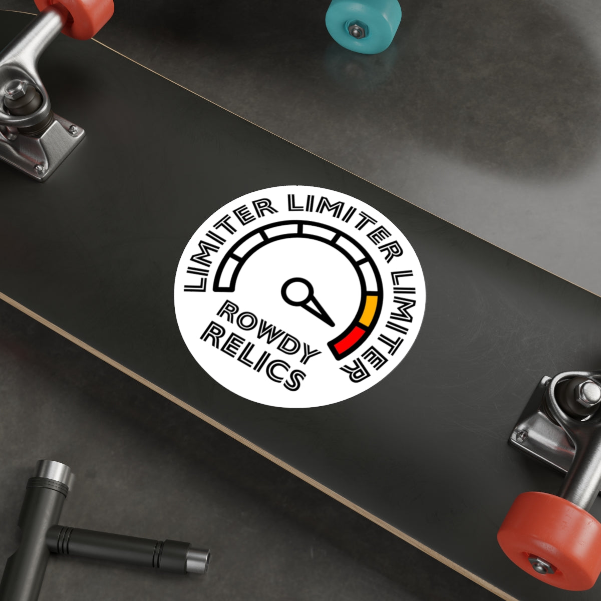 REDLINE LIMITER STICKER