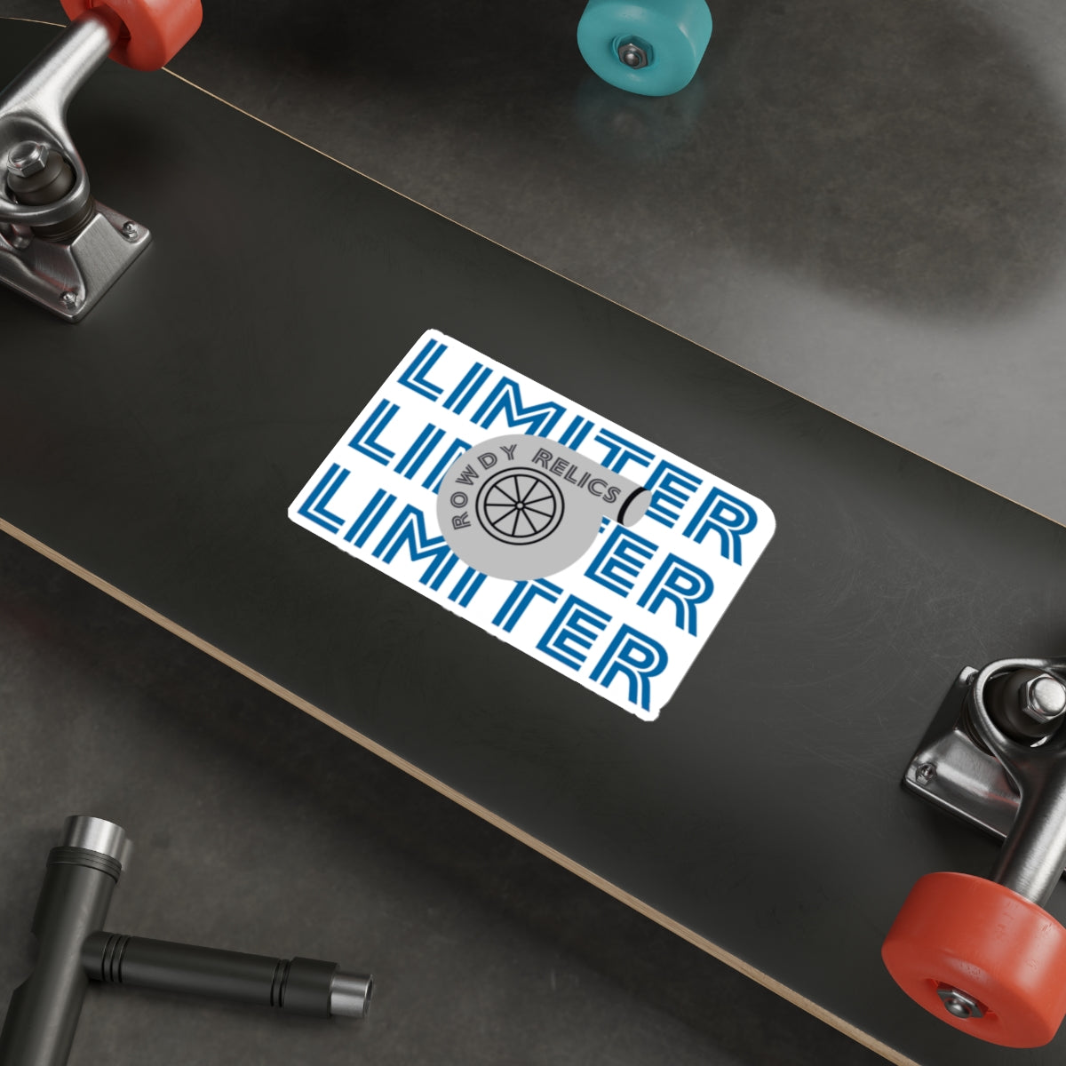 LIMITERX3 ROWDY RELICS TURBO STICKER