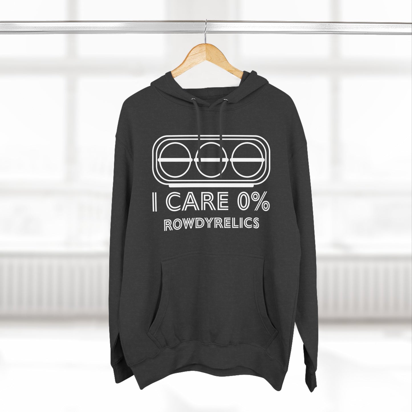 I CARE 0% HOODIE